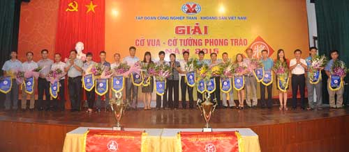 Khai mạc Giải cờ vua, cờ tướng phong trào TKV năm 2015